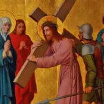 Quarta Dor de Maria, Jesus na Cruz