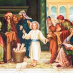 Terceira dor de Maria, Jesus no Templo